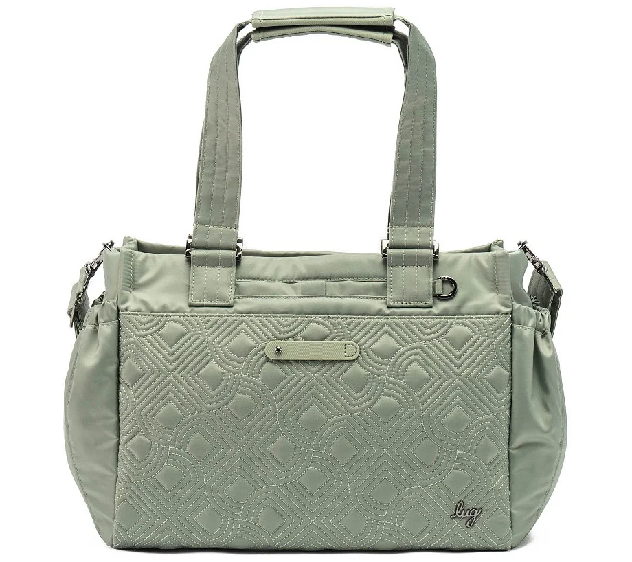 Lug Classic Medium Tote with Crossbody Strap -Dilly Dally
