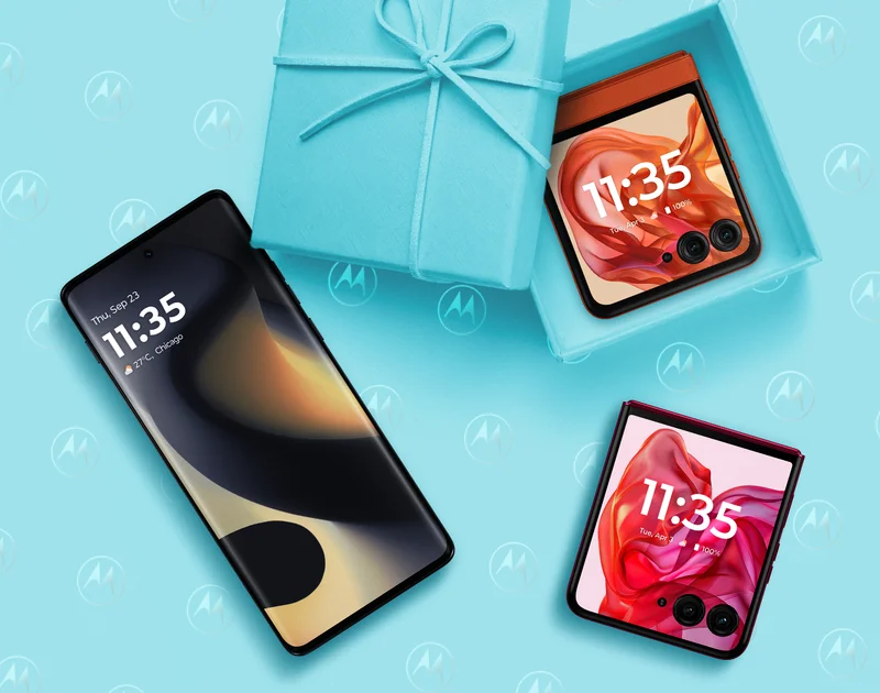 motorola edge - 2024, motorola razr+ 2024 and motorola razr - 2024