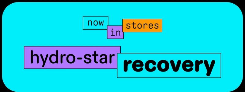 now in stores hydro-star recovery