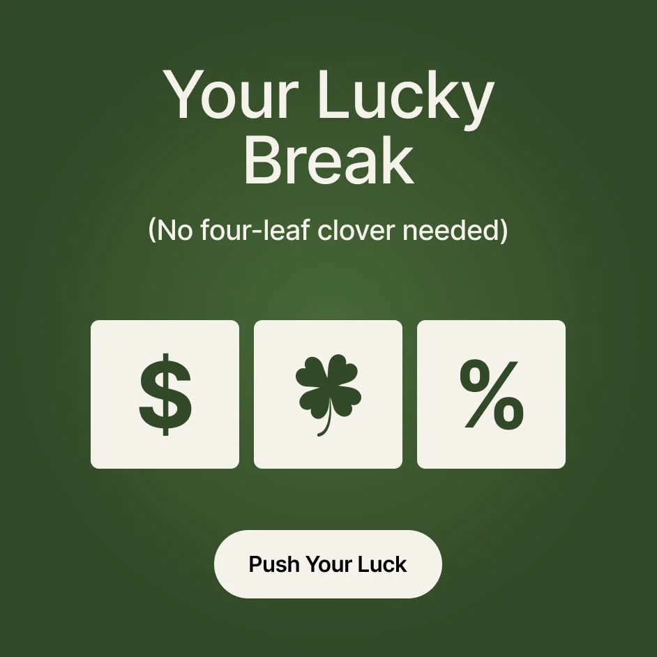 Your Lucky Day -- Click to get discount