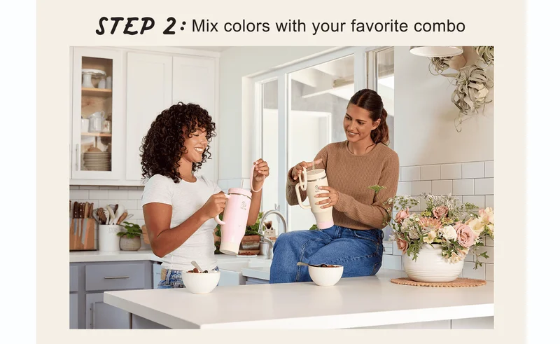 Step 2: Mix colors with your favorite combo