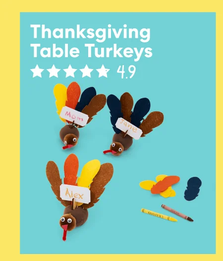 Thanksgiving Table Turkeys
