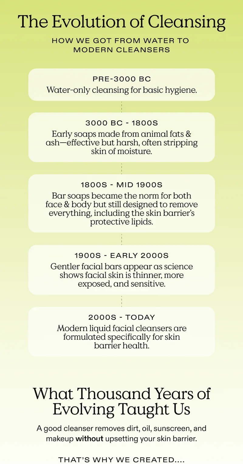 The evolution of cleansing