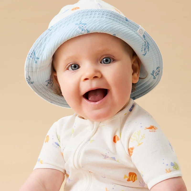 Image of Little Fish Reversible Sun Hat