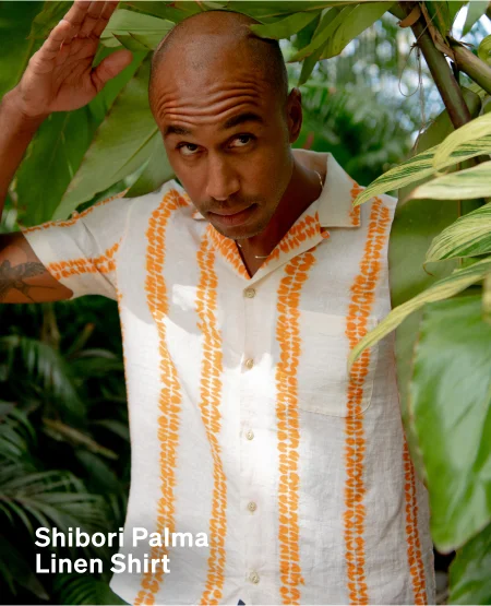 Shibori Linen Shirt