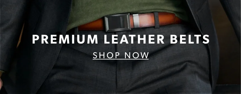 PREMIUM LEATHER BELTS. High quality leather only. Durable and long-lasting.