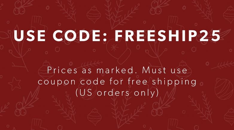 USE CODE: discount code for free shipping. Prices as marked.