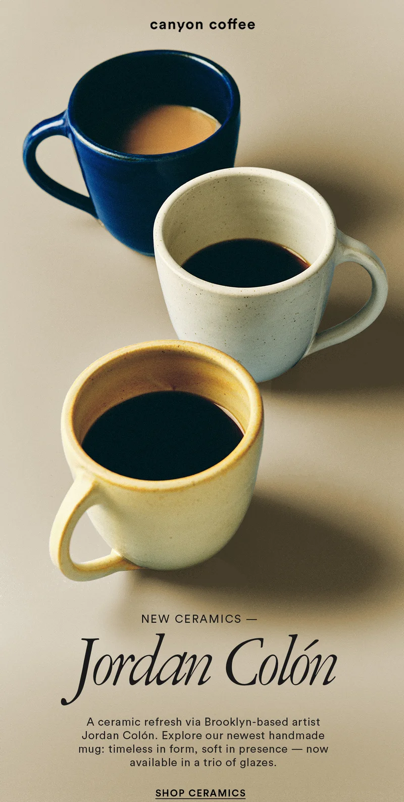 Ceramics: Jordan Colon