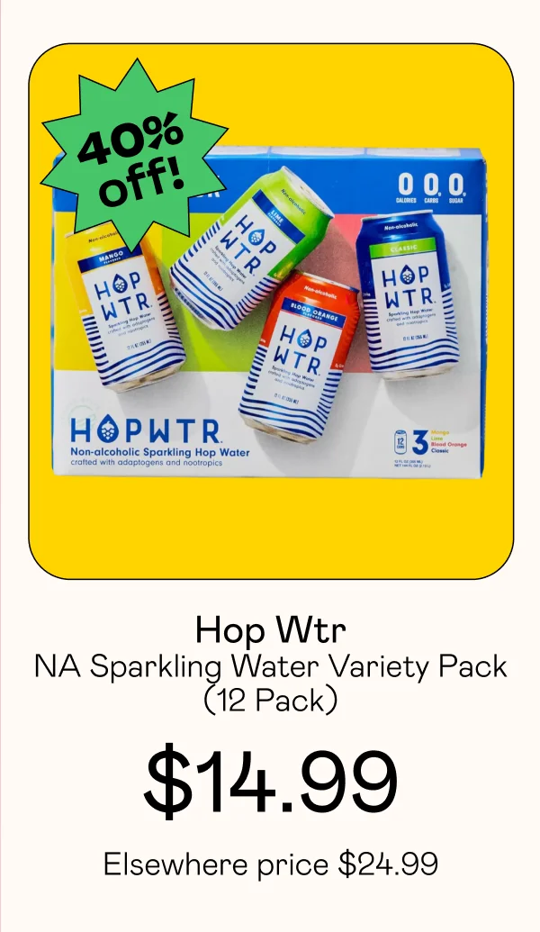 Hop Wtr - NA Sparkling Water Variety Pack (12 Pack)