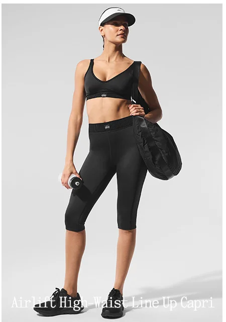 Airlift High Waist Line Up Capri