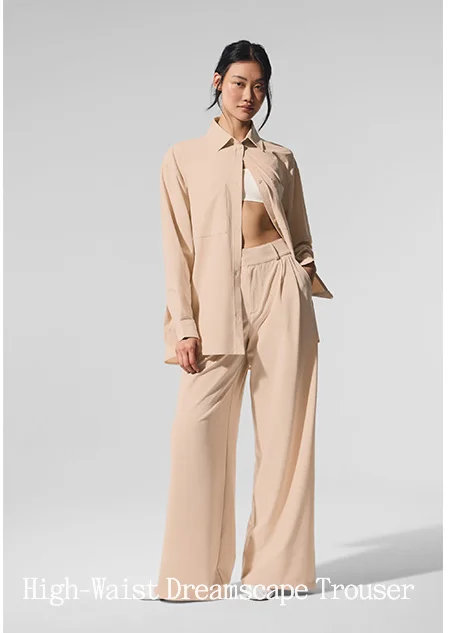 High Waist Dreamscape Trouser