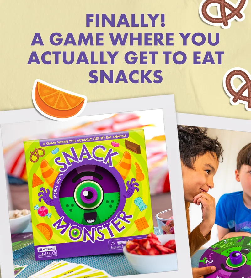 FINALLY! A GAME WHERE YOU ACTUALLY GET TO EAT SNACKS