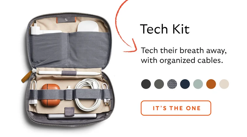 [Product name] Tech Kit [Starburst] Tech their breath away, with organized cables.