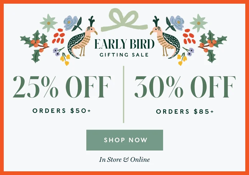 Early Bird Gifting Sale