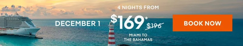 December 1 – 4 Nights from Orlando (Port Canaveral)  to the Caribbean & The Bahamas – Click to Book Now