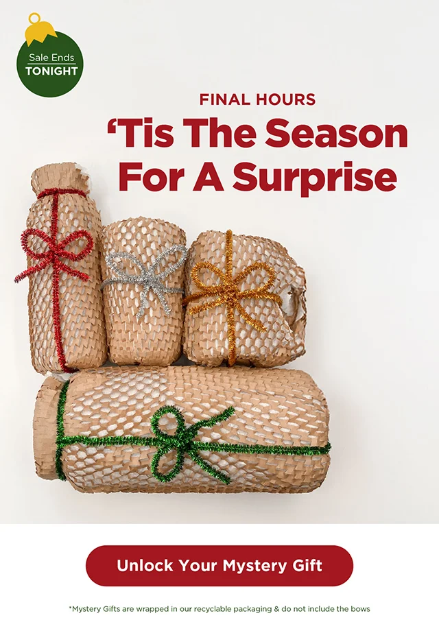 Free Mystery Gift with Orders $80+