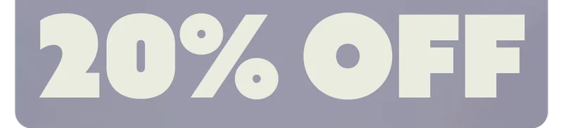 20% OFF