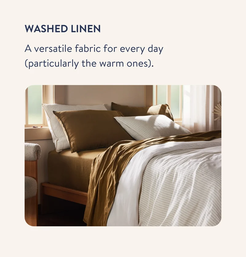 Washed linen