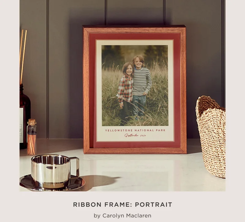 Ribbon Frame: Portraot