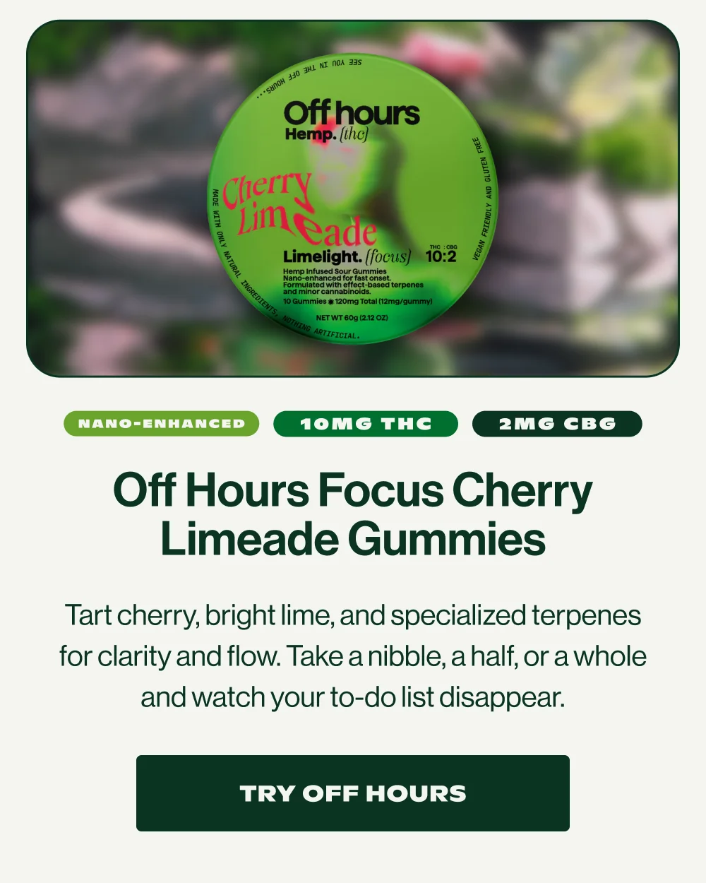 Focus Cherry Limeade Gummies