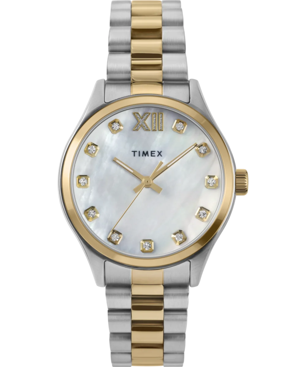 Image of Timex Legacy 34mm Stainless Steel Bracelet Watch