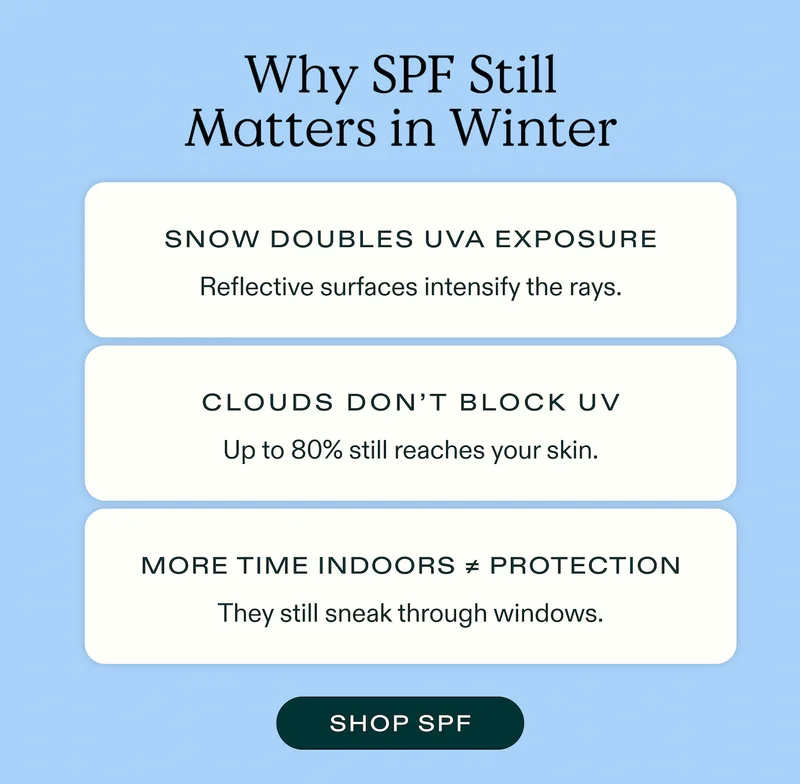 Why SPF still matters in winter