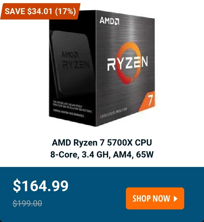 AMD Ryzen 7 5700X CPU