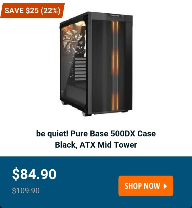 be quiet! Pure Base 500DX Case