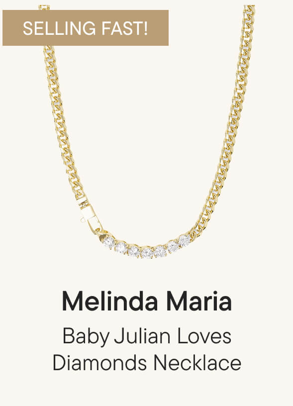 Baby Julian Loves Diamonds Necklace