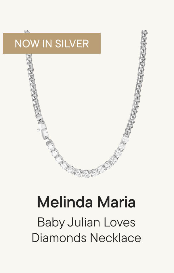 Baby Julian Loves Diamonds Necklace