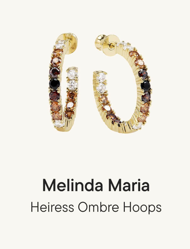 Heiress Ombre Hoops