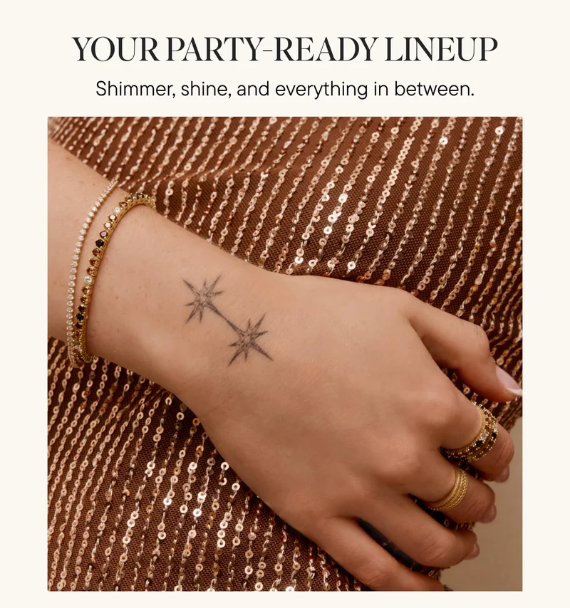 YOUR PARTY-READY LINEUP. SHOP NOW.