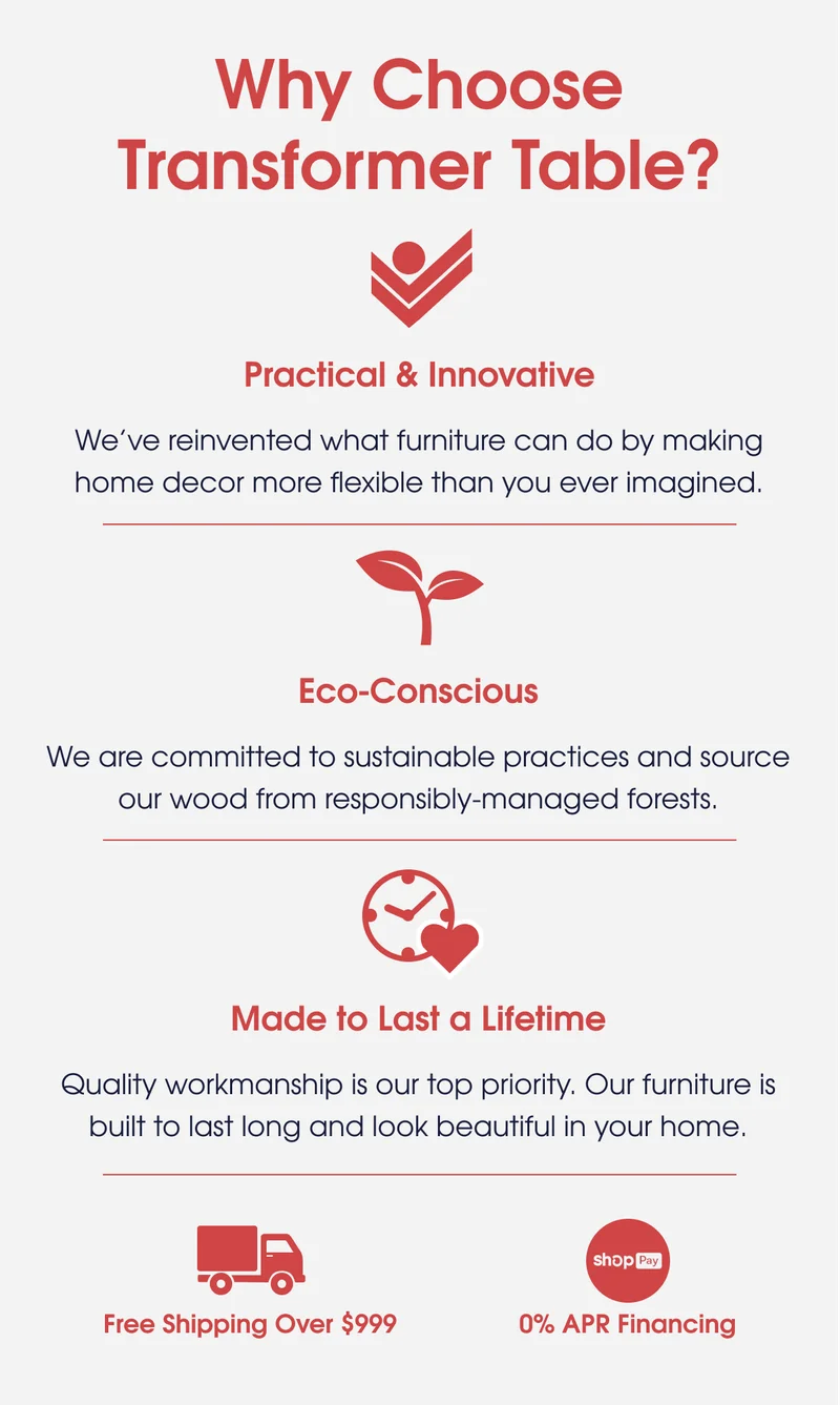Why Choose Transformer Table?