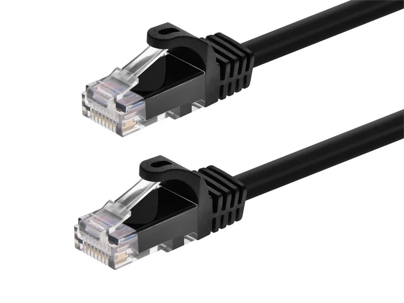 Cat5e 14ft Black Patch Ethernet ​​​​​​​Cable,&nbsp;Flexboot Series