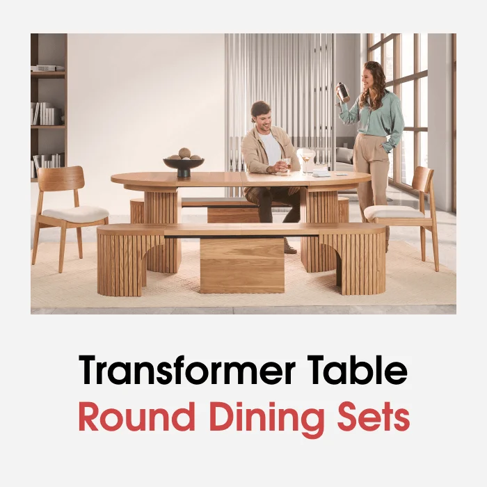 Transformer Table Round Dining Sets