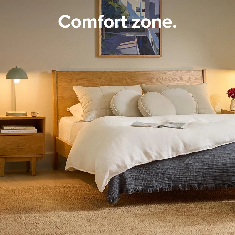 Comfort zone: shop bedroom.