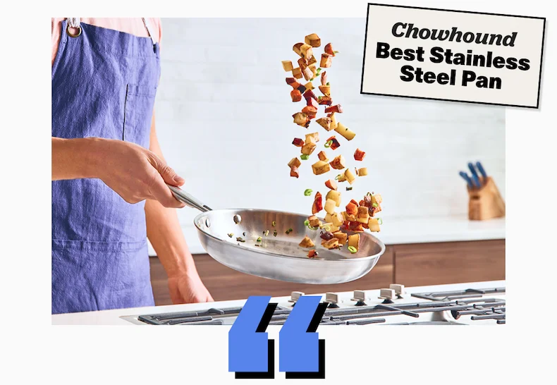 10-Inch Stainless Steel Frying Pan