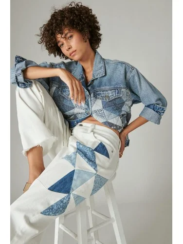 LAURA ASHLEY HIGH RISE 90S LOOSE