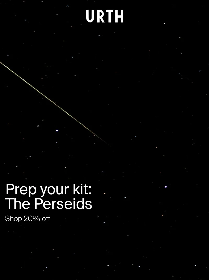 Prep your kit: The Perseids