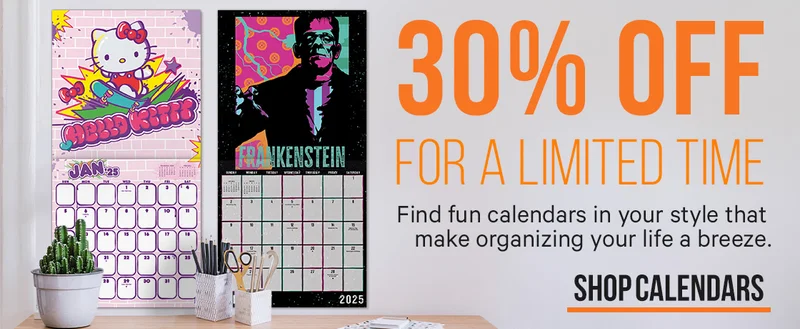 2025 Calendars - 30% off for a limited time!