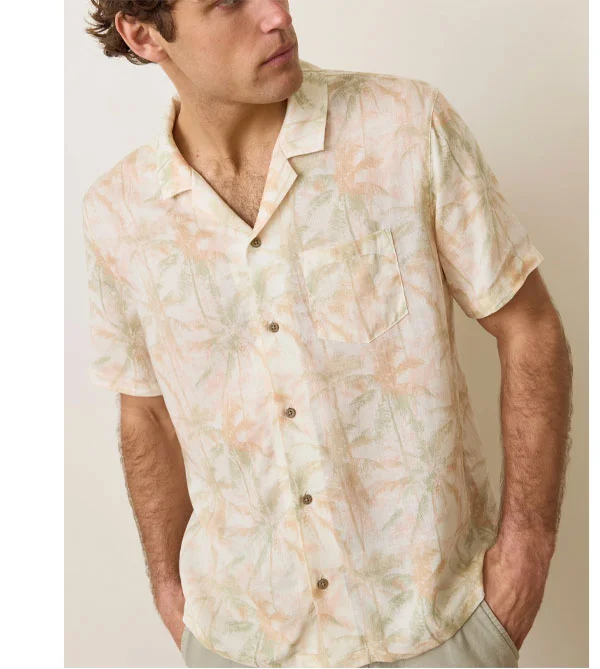 Linen Buttondown