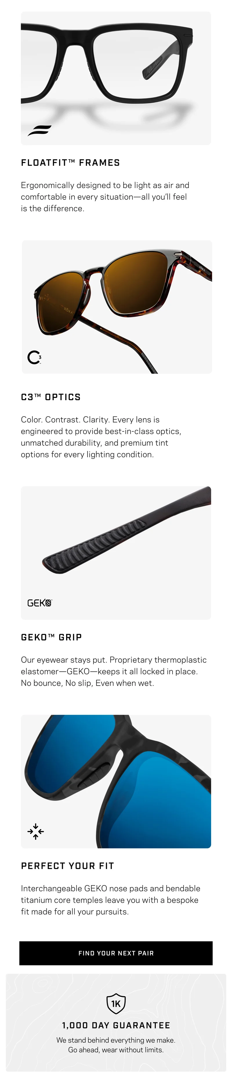 Shop ROKA Performance Eyewear
