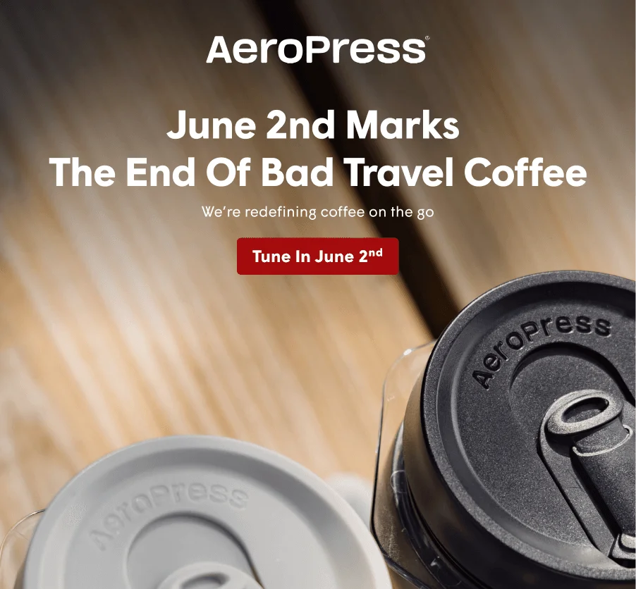 June 2nd Marks the end of bad travel coffee