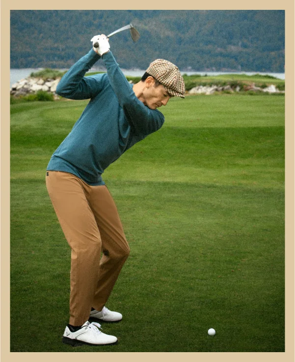 Work + play in extremely smart pants.
