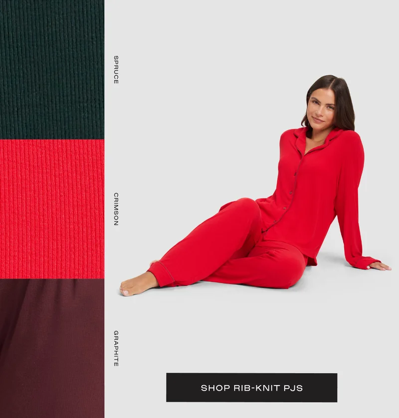 Shop Rib-Knit PJs