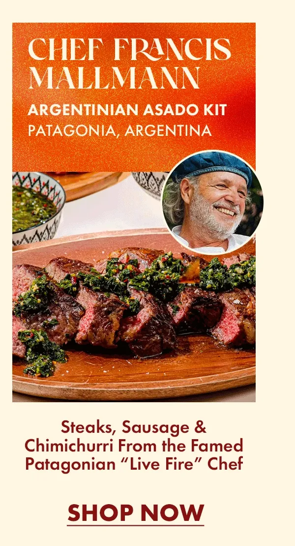 Chef Francis Mallmann Chef Francis Mallmann