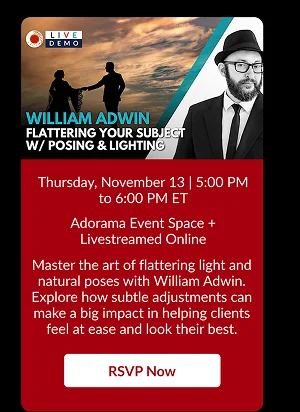 Flattering Your Subject With Posing & Lighting with William Adwin