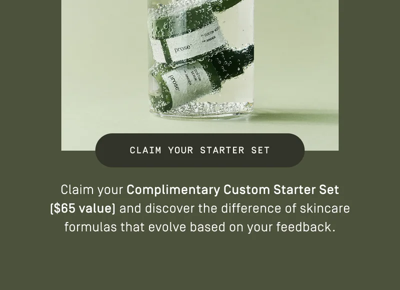Claim your starter set