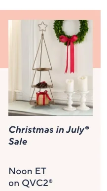 christmas in july