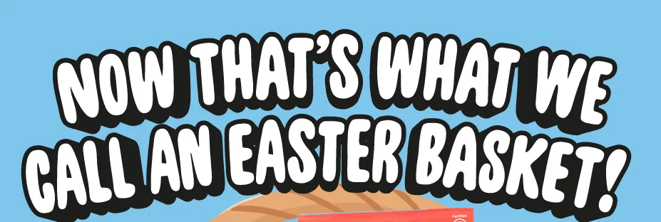 Now that we we call an easter basket!